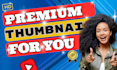 create youtube thumbnails and posts through canva