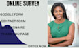 conduct online surveys on targeted audiences