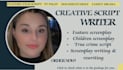 write your film script, screenplay, screenwriting, movie script, children script