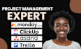setup optimize monday crm, monday com, asana, trello, clickup, pipedrive, slack