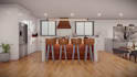 do kitchen interior design and redesign, with realistic 3d model and 3d render