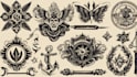 do traditional old school tattoo design