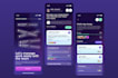 design mobile app and web UI UX ,landing page UI in figma