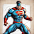 draw superhero action comic