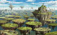create fantasy landscape concept art
