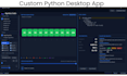 do python programming, projects and desktop gui applications