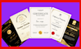 design a professional diploma ,custom certificate , certificate design