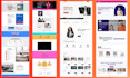 clone thinkific podia kajabi course website, sales funnel landing page expert
