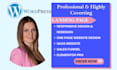 design deutsch wordpress website with elementor pro divi theme woocommerce store
