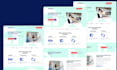landing page website design using HTML CSS