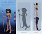 create custom 2d game character