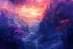 make stunning fantasy landscapes, fast