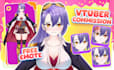 design and rigging cute vtuber model live2d in anime style