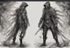 draw detailed illustration dark art