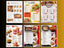 design amazing food restaurant menu