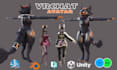 make 3d model vrchat avatar furry nsfw model 3d character protogen avatar anime