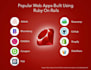 do full stack ruby on rails development and API integration