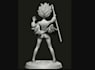 build 3d miniature stl model, kitbash 3d model,  monster in unique style