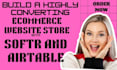 build and automate your custom ecommerce website using airtable, softr and n8n