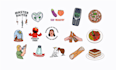 create custom premium sticker badge design