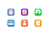 create unique custom icon sets for websites and apps