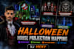 create halloween house projection mapping content
