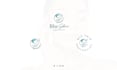 do clean line art logo design