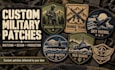 design military army tactical patch badge sticker mascot and circular logo
