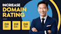 increase domain rating ahrefs dr70 plus