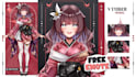 design anime live2d vtuber model and vtuber rigging