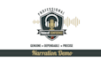 record an american male voice over