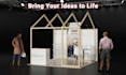 design trade show booth with premium graphics