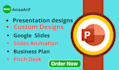redesigns your power point presentations, and google slides ppt