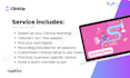 help you speed up your clickup mastery with personalized coaching