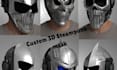 do custom 3d steampunk mask model gas mask vintage mask for cosplay and printing