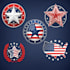 create patriotic and political logo