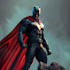 design a superhero character concept art