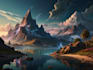 make stunning fantasy landscapes, fast