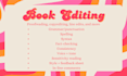 professionally proofread and thoughtfully edit your book