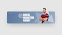 design a professional linkedin banner or social media banner