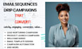write high converting email sequences copy and drip campaigns for your business