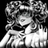 draw custom black and white anime icon or profile picture
