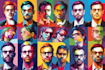 draw an unique wpap pop art portrait