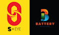 design tech icon, app icon, security logo