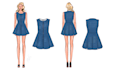draw and create a design a fashion collection