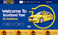 design taxi booking website chauffeur website limousine website vtc website
