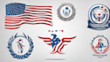 create patriotic and political logo