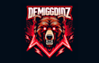 make different devil bear mascot logo design with express delivery