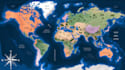 make fantasy map or any world map art for you