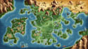 make a high quality fantasy map illustration
